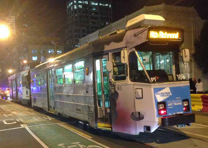 Yarra Trams Z3 class art tram 183